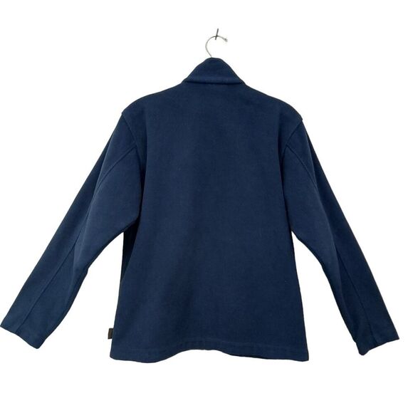 Patagonia Synchilla Jacket Mens Small Navy Full Zip Mock Neck Outdoor Hiking - Picture 2 of 12